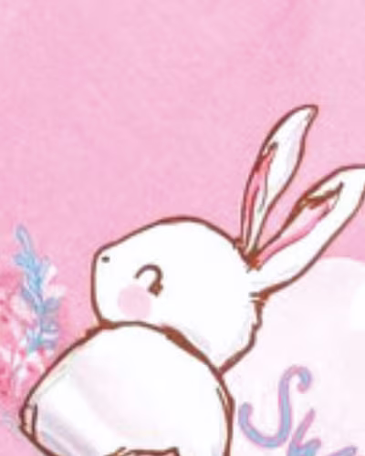 صورتی طرح خرگوش